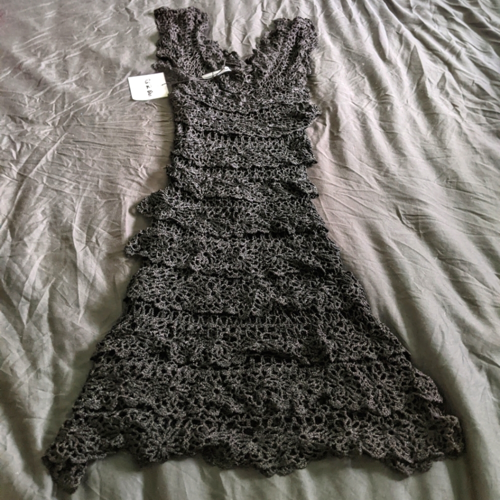 Rat & Boa Havana crochet dress